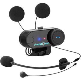 Storeyi-Tcom-Vb Intercom Moto Bluetooth,800m Système De Communication Entre 2-3 Motards,Bluetooth Moto Casque D'écoute,Réduction De Bruit/Hifi/Fm/Vocal Ai/Partage De Musique,1 Unité