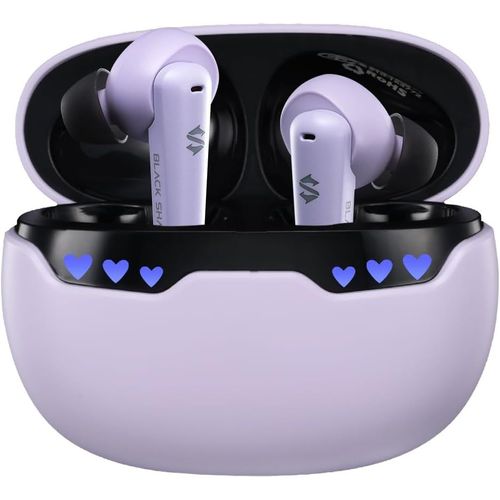 lbgwp60-couteurs Bluetooth 5.1 Avec Étui De Charge, Jeu Et Musique Dual Model Ipx5 Étanches Sans Fil Pour Ios/Android, Emoji Led Light 24Hrs Playtime