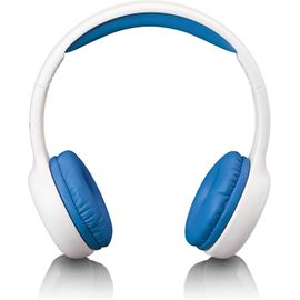 YEMAESRE-Headphones For Children - Volume Limit To 85 Db 120 Cm Cable - With Stickers - White/Blue