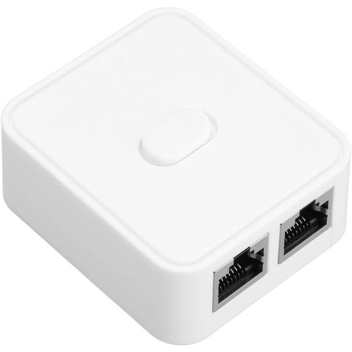lbgwp60-Commutateur De Réseau Gigabit Ethernet À 2 Ports, Sélecteur Séparateur De Réseau Rj45 2 In 1 Out/1 In 2 Out 10/100/1000Mbps, Commutateur D'Extension De Réseau Poe,Sans Alimentation