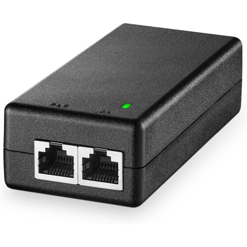2.5 Gigabit PoE+ Injector, 802.3af/at Power Over Ethernet PoE Adapter, 100/1000/2500Mbps, Non-PoE to PoE Adapter, Plug & Play, Distance Up to 100 Meters (328 ft.)