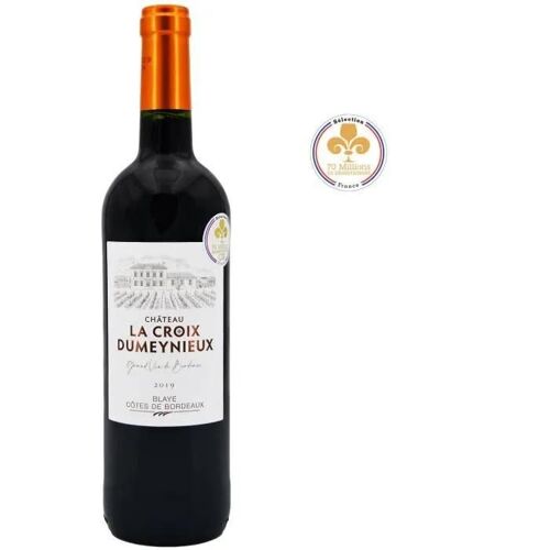 Château La Croix Dumeynieux 2019 Blaye Côtes De Bordeaux - Vin Rouge De Bordeaux