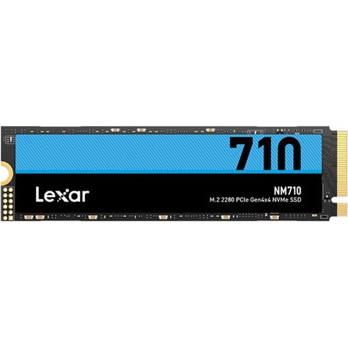 lbgwp60-Nm710 Ssd 500Go, M.2 2280 Pcie Gen4X4 Nvme Ssd Interne, Jusqu'À 5000 Mo/S En Lecture, 2600 Mo/S En Écriture, Disque Dur Ssd Pour Pc, Ordinateur Portable Et Joueurs (Lnm710X500G-Rnnng)