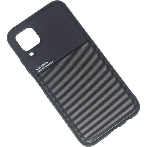 KAL-Mowen Coque Housse Étui Plaque De Métal Intégrée Pour Huawei P40 Lite 4G/Nova 6 Se/Nova 7I - Noir