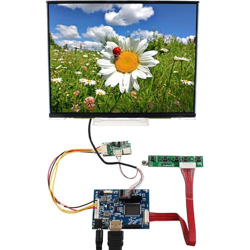 lbgwp60-10,4 Pouces Moniteur, Écran Lcd 10,4"" 1024X768 Ltd104Edzs Et Carte Contrôleur Lcd Vidéo Pour Moniteur Rétro Bricolage
