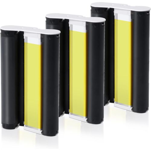 Rechange Canon Selphy KP-108IN 3115B001(AA) Cartouche KP-36IN Encre, Pour Selphy CP Imprimante CP1500 CP1300 CP1200 CP1000 CP910 CP900 CP810, 3 Cartouches 100 x 148 mm (sans Papier Photo)