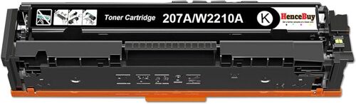 CMJAAGUR-Avec Puce 207A W2210A Toner Noir Cartouche De Toner Pour 207X W2210X Compatible Pour Cartouche Encre Color Laserjet Pro Mfp M283Fdw M283Fdn M255Dw M255Nw M282Nw Imprimante (Noir)[M44]