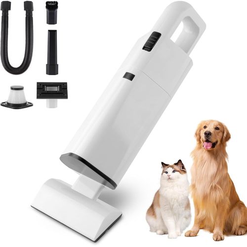 KALTD-Balai Aspirateur À Main Vainqueur Du Test,20 000 Pa Aspirateur À Main Sans Fil Avec Filtre Hepa Lavable,Mini Petit Aspirateur À Main Rechargeable Pour Poils D'Animaux,Bureau,Maison