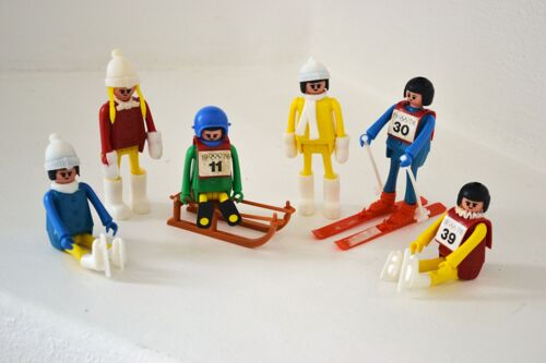 Figurines Play-Big Ski Et Luge