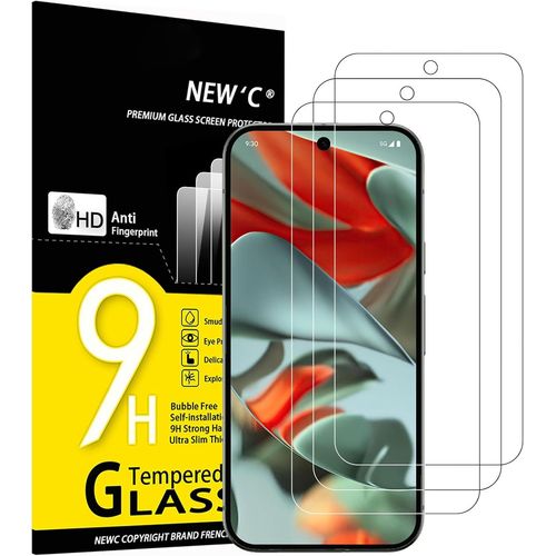 Twq-Lot De 3, Verre Trempé Pour Google Pixel 10 Pro Xl,Pixel 9 Pro Xl Film En Protection Écran Efficace Contre Les Rayures - Sans Bulles - Ultra Résistant- Hd Ultra Transparent- Dureté 9h Glass