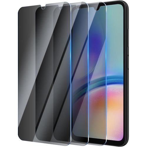 3 Pieces Anti-Spy Tempered Glass Screen Protector Film For Samsung Galaxy A05s, Anti-Scratch, Bubble-Free, 9h Hardness Glass