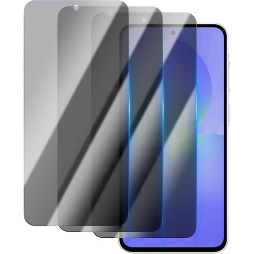 JGD-3 Pièces Verre Trempé Anti-Espion pour Samsung Galaxy A36, Film Protection d'Écran Contre les Rayures, Sans Bulles, Dureté 9H Glass