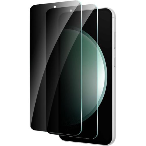 2 Pièces Protection Écran Verre Trempé Pour Samsung Galaxy S23 Fe Anti-Espion Vitre Protection Film Dureté 9h Glass, Sans Bulles, Anti Rayures