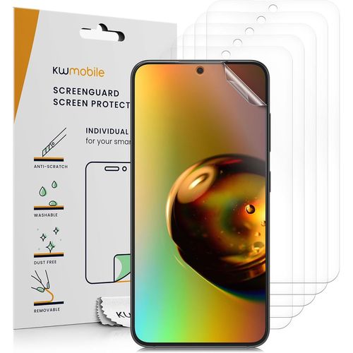 Film Protection Écran Téléphone Compatible Avec Samsung Galaxy S24 Fe Film Écran - Set 6x Film Transparent En Plastique