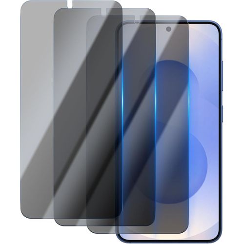 JGD-3 Pièces Verre Trempé Anti-Espion pour Samsung Galaxy S25, Film Protection d'Écran Contre les Rayures, Sans Bulles, Dureté 9H Glass