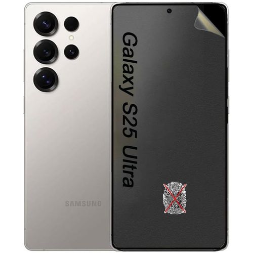 Film Protecteur Hydrogel Mat Pour Samsung Galaxy S25 Ultra 5g 6.8"", 3pcs Tpu Film De Protection D'écran Anti-Reflets Mat