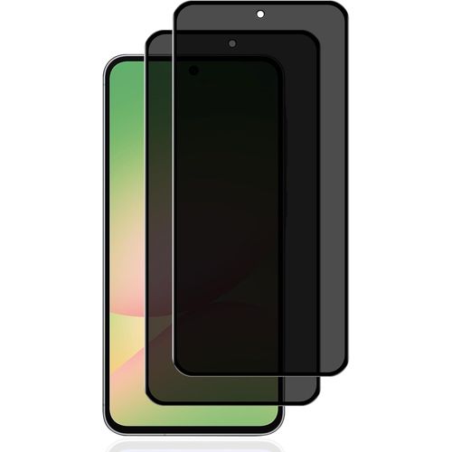 CAUC-Protecteur Verre Trempé Anti-Espion Compatible avec Samsung Galaxy A56 5G, [2 Pièces], Anti-Spy 9H Dureté Film Protection, Privacy Protection D'écran Compatible avec Samsung Galaxy A56 5G