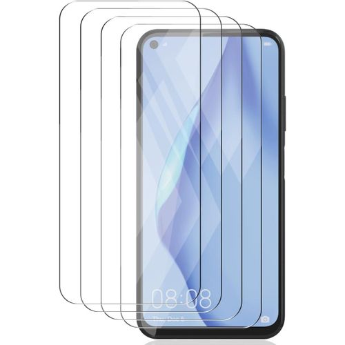 Kal-3 Pièces Verre Trempé Pour Huawei P40 Lite 4g Protection Écran. Anti-Rayures Film 9h Dureté Vitre Protecteurs Hd Clair Protège Écran