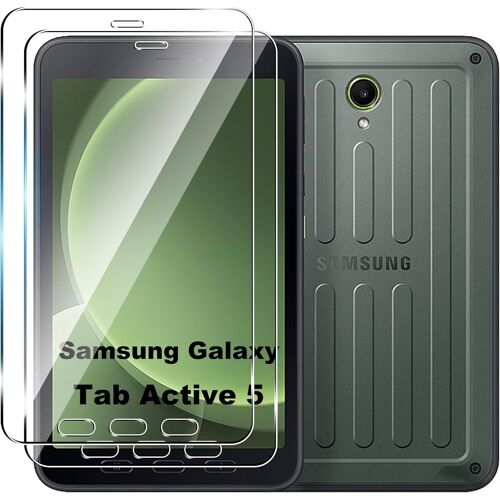 KALANKA-Lot de 2 films de protection pour Samsung Galaxy Tab Active 5 / Galaxy Tab Active 3 verre trempé, résistant aux rayures, sans bulles, film de protection d'écran avec niveau de dureté 9H.
