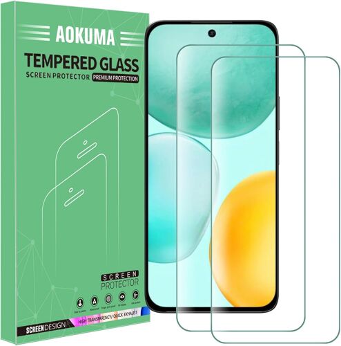 Honor X6c Tempered Glass, [Pack Of 2] Screen Protector For Honor X6c [0.26mm] [Extremely Scratch Resistant] [High Definition] [Easy To Install]