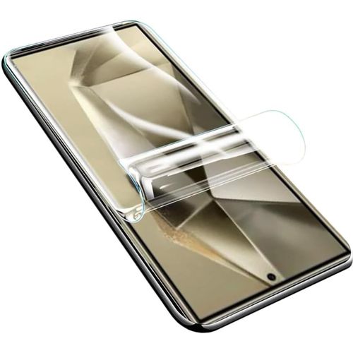 [2 Pièces Transparent Protection Ecran Pour Samsung Galaxy S24 5g, Hd Hydrogel Tpu Souple Film Protecteur [Anti Rayures][Anti-Huile][Pas Facile À Casser]