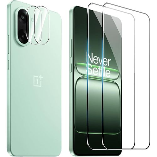 Protecteur D'écran Pour Oneplus Nord Ce5 Verre Trempé,¿2+2¿ Protection De L'appareil Photo Et Film De Protection Du Verre,Dureté 9h, Anti-Rayures Pour Oneplus Nord Ce5