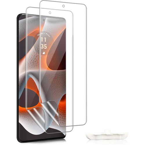 SJZG-Protecteur D'Écran Pour Motorola Edge 50 Pro/Motorola Edge 50 Ultra/Motorola Edge 50 Fusion, 2 Pièces Hd Tpu Film, Anti-Rayures Protection Écran Pour Motorola Edge 50 Pro/50 Ultra/50 Fusion