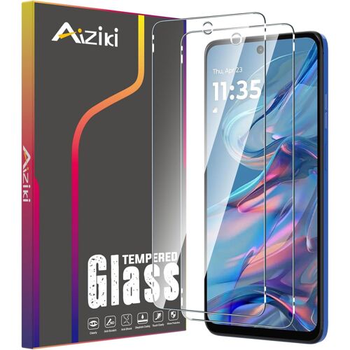 Pack Of 2 Tempered Glass Screen Protectors For Moto G45 (0.33 Mm Hd Ultra Transparent) 9h Hardness Glass Protection For Moto G45
