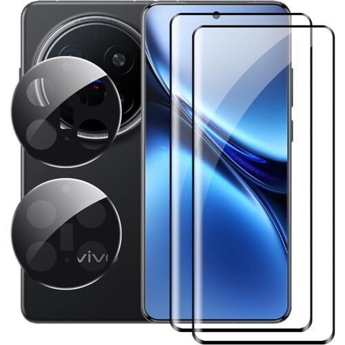 KAL-2+2 Pièces Pour Vivo X200 Pro Verre Trempé, Protection De L'Appareil Photo Et Film De Protection Du Verre, Dureté 9H, Protecteur D'Écran Hd