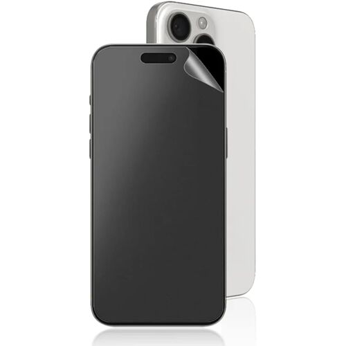 JGD-2pcs Protection Ecran Mat pour iPhone 15, Anti-Reflet et Anti-Traces de Doigts, Flexible TPU Mat Film Hydrogel