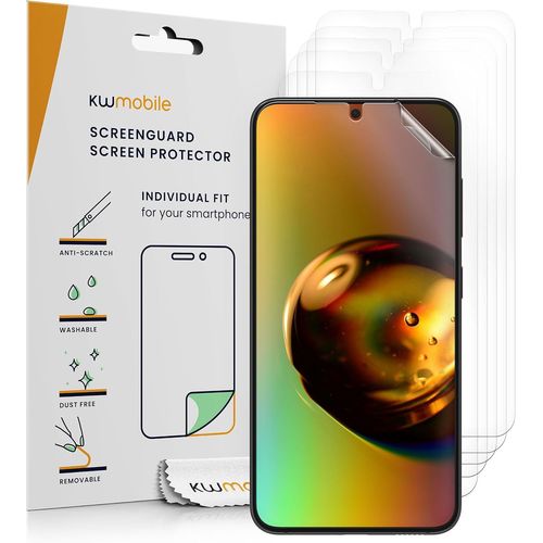 Film Protection Écran Téléphone Compatible Avec Samsung Galaxy S24 Film Écran - Set 6x Film Transparent En Plastique