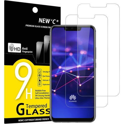 Lot De 2, Verre Trempé Pour Huawei Mate 20 Lite, Honor Play, Film Protection Écran Sans Bulles D'air Ultra Résistant (0,33mm Hd Ultra Transparent) Dureté 9h Glass