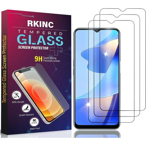 Verre Trempé [Lot De 3] Pour Samsung Galaxy A06, Film Protection Écran, Dureté 9H 0,33 Mm Hd Glass [Garantie À Vie][Sans Bulles D'Air][Résistant Aux Rayures][Résistant Aux Éclats][TRE891436]