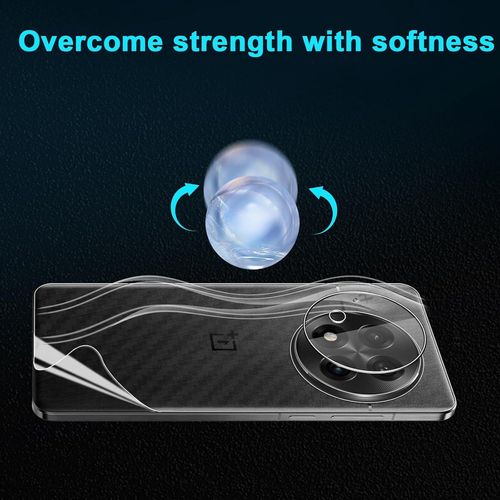 Pour Oneplus 13 Protection Écran, 2+2+2 Pièces Tpu Protecteurs D'écran + Retour Film + Verre Trempé Caméra Arrière Protecteur, Hd Anti-Rayures Protection Écran