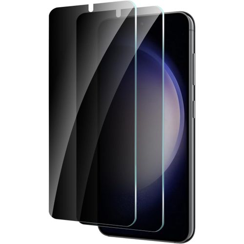2 Pièces Protection Écran Verre Trempé Pour Samsung Galaxy S23/S22 Anti-Espion Vitre Protection Film Dureté 9h Glass, Sans Bulles, Anti Rayures