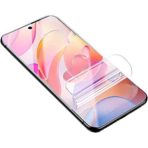 KAL-Protection D'Écran Compatible Avec Xiaomi Redmi Note 10 Pro, 2 Pièces 3D Tpu Film Hydrogel Flexible [Non Verre Trempé][Haute Sensibilité][Transparent Hd]
