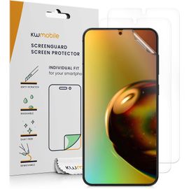 Film Protection Écran Téléphone Compatible Avec Samsung Galaxy S24 Plus Film Écran - Set 3x Film Transparent En Plastique