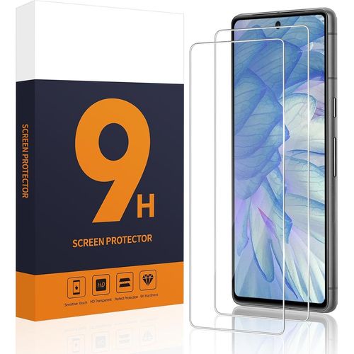 2 Pièces Verre Trempé Pour Google Pixel 7a Vitre Protection, Bord Incurvé 2,5d Film Anti-Salissures Trempé Compatible Avec Google Pixel 7a, Sans Bulles Anti Rayures Protection Écran