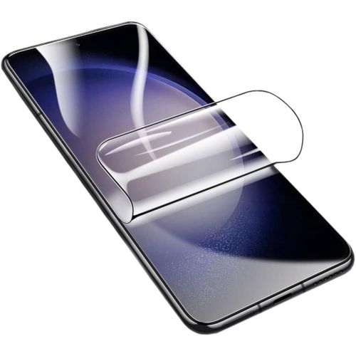 KAL-Protection D'Écran Compatible Avec Samsung Galaxy S23, 2 Pièces 3D Tpu Film Hydrogel Flexible Pas Verre Trempé]Haute Sensibilité]Transparent Hd]