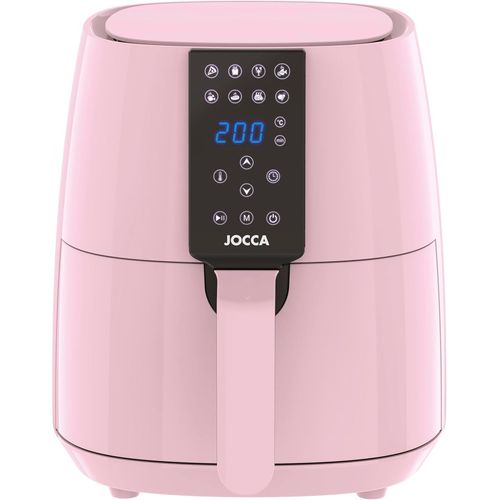 lbgwp60-Friteuse À Air Chaud 3,8L| Friteuse Sans Huile Sweet Line | Friteuse À Air 3,8 Litres | Minuterie| Température Réglable | Cuisine Saine | 1450W| Écran Tactile Led | Économie D'Énergie | Rose