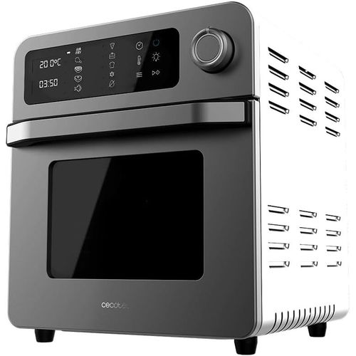 ASFASFq-Four Friteuse Bake&Fry 1500 Touch. 15 litres, 1700 W, Résultats plus sains, Écran tactile, 10 menus prédéfinis, Acier inoxydable, 60-230 º, Kit d'accessoires.