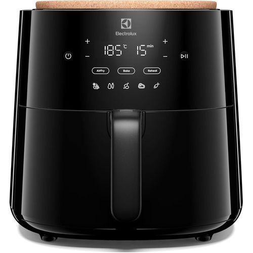 lbgwp60-Friteuse À Air Eaf5B ¿ Capacité 5L ¿ Friteuse À Air Revêtement Antiadhésif ¿ 1500 W ¿ 8 Programmes Prédéfinis ¿ Passe Au Lave-Vaisselle ¿ Minuterie 0-60 Min ¿ 80 ¿ 200 °C