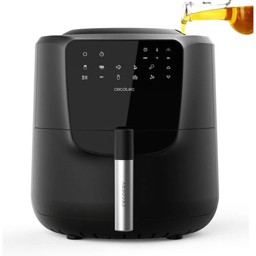 lbgwp60-Friteuse À Air Sans Huile De 5,5 L Avec Pulvérisateur Air Fryer Cecofry Rain M. 1550 W, Pulvérisation Automatiqu, Panneau De Contrôle Tactile, Thermostat Réglable, Autonettoyage, 8 Menus