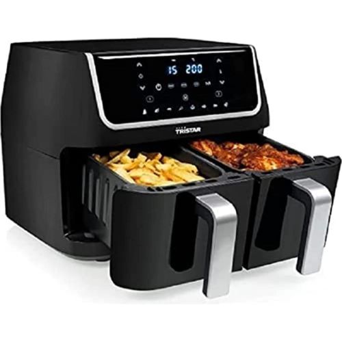 SUBZONAL-TRISTAR Airfryer FR-6970-2 paniers - 9 L - 2,2 kg de frites - 8 programmes Classe énergétique A