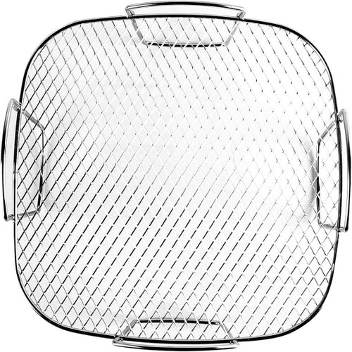 lbgwp60-Grille De Déshydrateur En Acier Inoxydable 304 Pour Friteuse À Air, Accessoire Carré Pour Friteuse À Air Compatible Avec Four, Micro-Ondes, Lave-Vaisselle