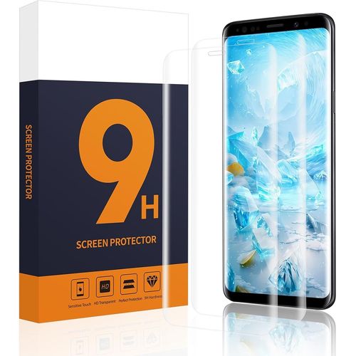 2 Pieces Tempered Glass For Samsung Galaxy S8, 3d Full Coverage Ultra Resistant Glass Protection For Samsung Galaxy S8 Screen Protector, Bubble-Free High Sensitivity Screen Protector