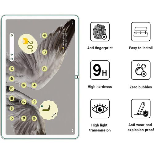 Verre Trempé Compatible Google Pixel Pad2, [Lot De 2] Protection D'écran Pour Pixel Pad2 [0.26mm] [Extrêmement Résistant Aux Rayures] [Haute Définition][Facile À Installer]