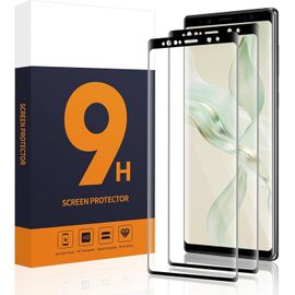 Kal-2 Pièces Verre Trempé Pour Samsung Galaxy Note 9, 9h Dureté Anti-Rayures Hd-Clair Vitre Protection, Plein Écran 3d Anti-Salissures Protection Écran Pour Samsung Note 9