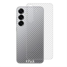 Film Protection Arriere Compatible Avec Samsung Galaxy S24 Ultra, [4 Pièces] 0.1mm Ultra-Mince Pet Doux Back Flim [Antidérapant] [Anti Empreintes Digitales]