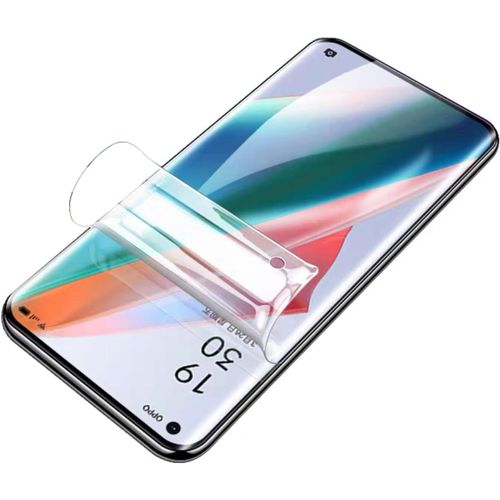 KAL-Protection D'Écran Pour Oppo Find X3 Lite, 2 Pièces Hd Transparent Tpu Film Hydrogel Flexible [Non Verre Trempé][Haute Sensibilité]